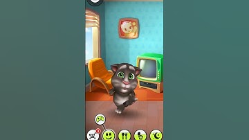 Tom Cat need play #talkingtomandfriends #talkingginger #shortvideo