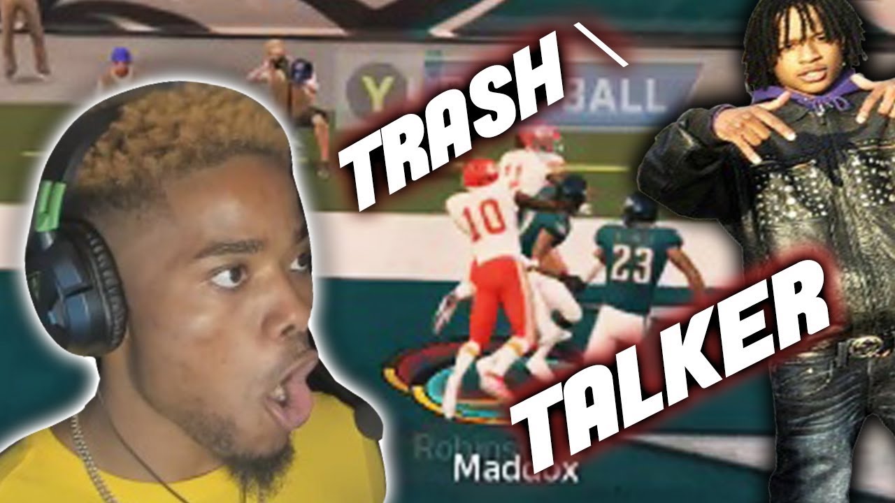 Bruh...Trash talking kid exposing me?!?! Madden 20 Trash Talk Game