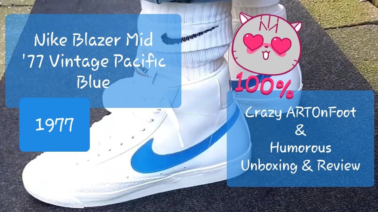 blazer mid pacific blue