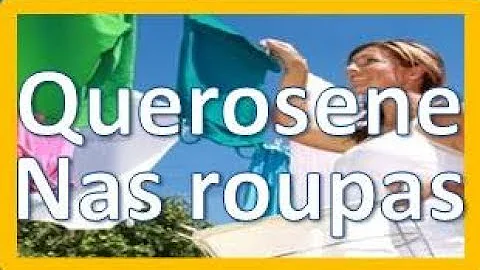 O que é bom para tirar cheiro de querosene da roupa?