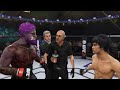 Bruce Lee vs. Inca Totem (EA sports UFC 3)