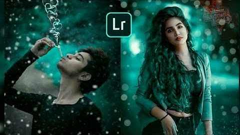 Lightroom Blue Bokeh Effect Editing || Lr Editing Tutorial ||