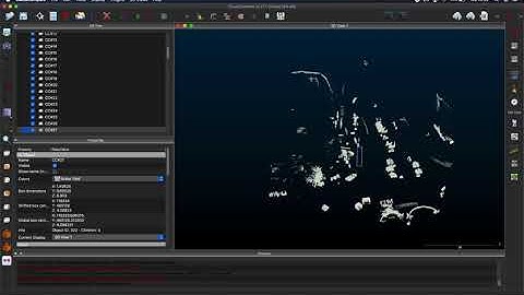 How to Label a Point Cloud using CloudCompare software