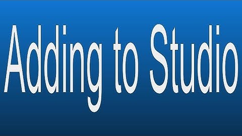 Adding a Scratch Project to a Studio