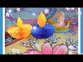 #How to make colorful Diyas for diwali🕯special decoration with art paper..@BiswasArtwork-hm9zu