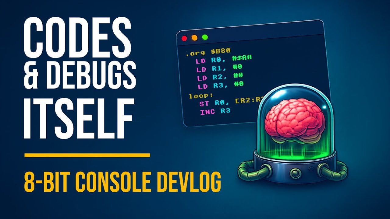 My Virtual Console Just Became an AI Developer — It Codes & Debugs Itself (Part 9)