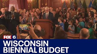 Wisconsin 2023-25 Biennial Budget; Gov. Evers takes action  | FOX6 News Milwaukee