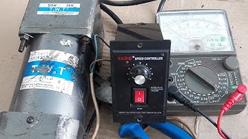 cách đấu bộ điều khiển cho động cơ giảm tốc 1 pha