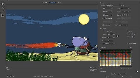 How to export your animated assets to video, animated GIF, and other formats.