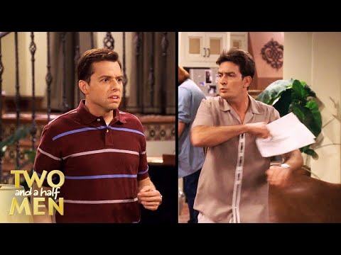 Alan and Charlie Have To Plan a Party | Two and a Half Men