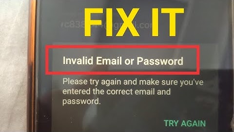 Fix Netflix Invalid Email or Password Problem Solved 2023