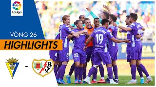 Highlights Cadiz - Rayo Vallecano | Vòng 27 La Liga 2021\/22