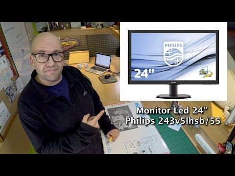 Review del Led Philips 24” 243v5lhsb/55