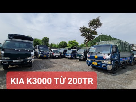 30.06.2022 : Báo giá loạt xe tải cũ KIA K3000 tầm tiền từ 200tr tại Salon Xế Đẹp 888