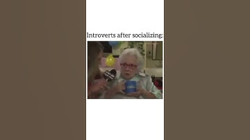 Introverts after socializing || IntroWorld