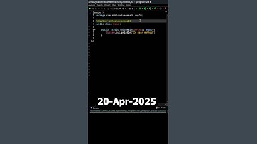 Day-110: Java’s Hidden Trick — Static Block Runs Before main()!⚡🔥 #shorts #java