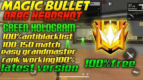 Ob41 New magic bullet + Npc Name | FreeFire Anti-Blacklist Patch File FF Config💯% #ff