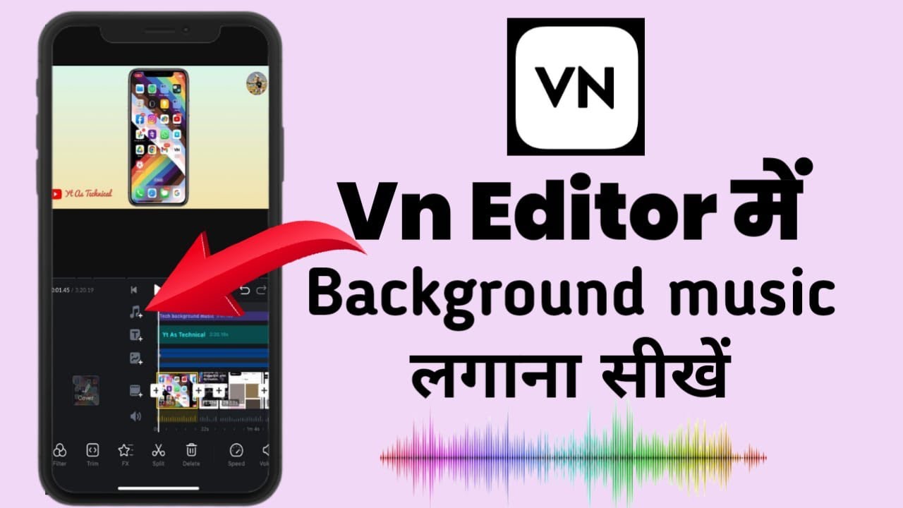 VN Editor Me Background Music Kaise Lagaye How To Add Music In VN