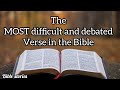 The bible verse that gets people confused 🤔