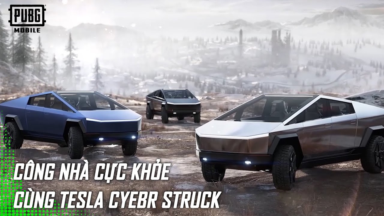 Cực phẩm Tesla Cyberstruck | PUBG MOBILE VN