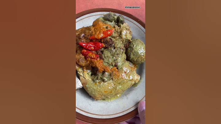 Gudeg Jogja Bu Tinah at Stasiun Gondangdia #gudegjogja #gudeg #gondangdia #kulinerindonesia