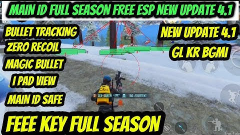 Pubg Mobile hack 4.1 ( New 4.1 Version Inbuilt Esp Mod) | Pubg Mobile Gl+Kr