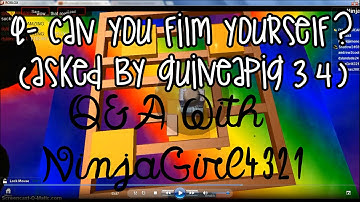 Q&A NinjaGirl4321 (+Video of my face XD)