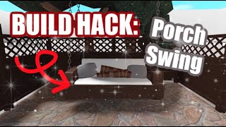 Porch Swing | Bloxburg BUILD HACK