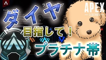 【APEX女子】プラチナランク配信！ダイヤまで折り返し。溶けるか盛れるか【apex/エーペックスレジェンズ】