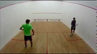 Londt Park Open 2014 QF Action - Michael Wood vs Andrew Martin 20140402
