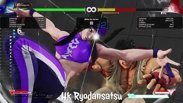 Street Fighter V S2: Juri Ryodansatsu Setups
