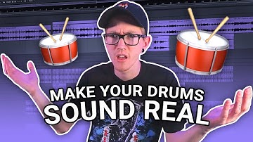 How To Make REALISTIC Sounding Drums! 🥁🔥