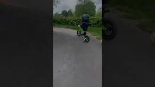 1 year old pump track action! #1yearold #balancebike