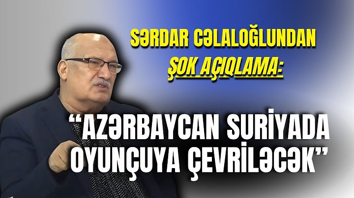 Sərdar Cəlaloğlundan ŞOK AÇIQLAMA: “İkinci Azərbaycan dövləti yaranacaq”