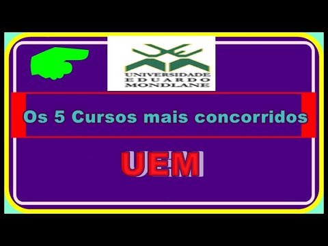 Conheça os 5 cursos mais concorridos da UEM