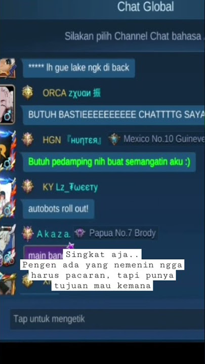 Story Wa terbaru part 3 || Mobile legend sad boy :'(