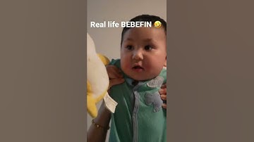 REAL LIFE BEBEFIN #bebefinn #babyshorts #babyshark #baby