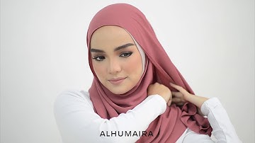 EVENOIR INSTANT SHAWL Styling Tutorial Style 1