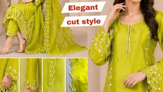 Latest Lime Green Cutwork Dress 💚 | Trending Designer Kurti Set | Party Wear Outfit 2026 #viral screenshot 4