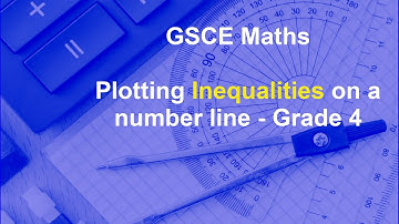 Inequalities on a number line - GCSE revision Grade 4 questions