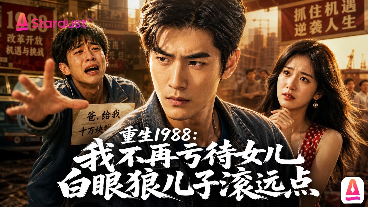 重生1988：上輩子虧待的女兒拚命救他，這回他把不孝子踹出家門