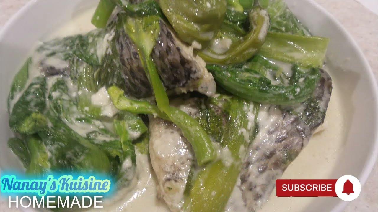 Ginataang Tilapya with Mustasa, easy to cook !!! YouTube