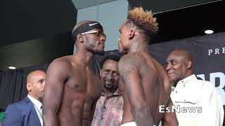 Jermell Charlo Final Face Off Vs Tony Harrison Who Wins ? EsNews Boxing