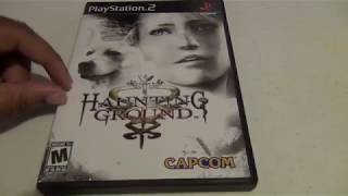 Haunting Ground Ps2 Unboxing