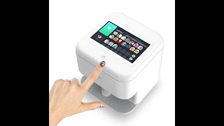 Automatic Smart 3D Art Nail Printer - Portable Nail Art Printers Machine Support WiFi/DIY/USB screenshot 2
