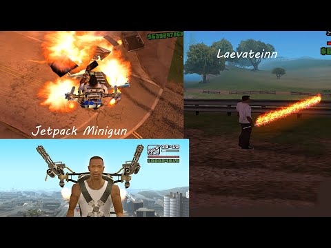 #1 [GTA SA MOD] Hướng dẫn tải và cài đặt mod kiếm lửa và mod Jetpack hủy diệt trong game GTA San Mới Nhất