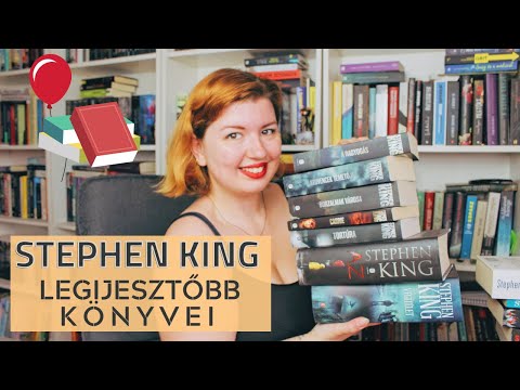 STEPHEN KING: A legfélelmetesebb és a legijesztőbb könyvei / horror és thriller könyvajánló