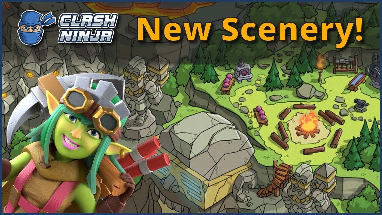 New Goblin Queen, Books of Clash Scenery and Decoration Clash of