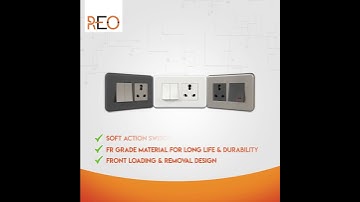 Soft Action Switches by Reo | Reo Switches | Havells