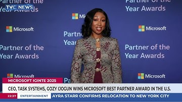 Task Systems CEO, Gozy Ijogun Wins Microsoft Best Partnership Award